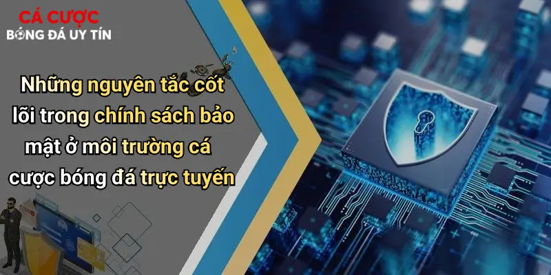 Những nguyên tắc cốt lõi trong chính sách bảo mật ở môi trường cá cược bóng đá trực tuyến