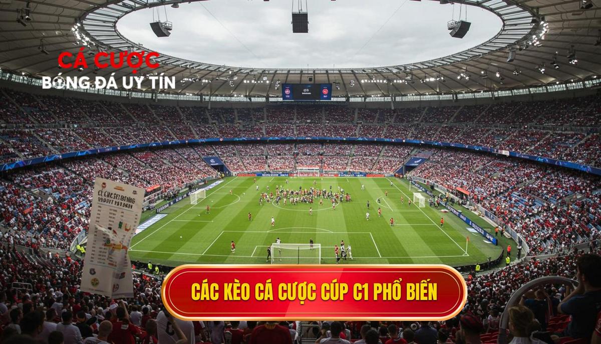 Các Loại Kèo Cá Cược Cúp C1 Châu Âu Phổ Biến Nhất
