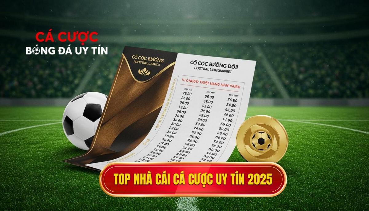 Danh Sách Dự Kiến Top Nhà Cái Cá Cược Bóng Đá Uy Tín 2025