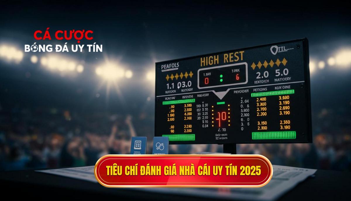 Phân Tích Tiêu Chí Đánh Giá Top Nhà Cái Cá Cược Bóng Đá Uy Tín 2025