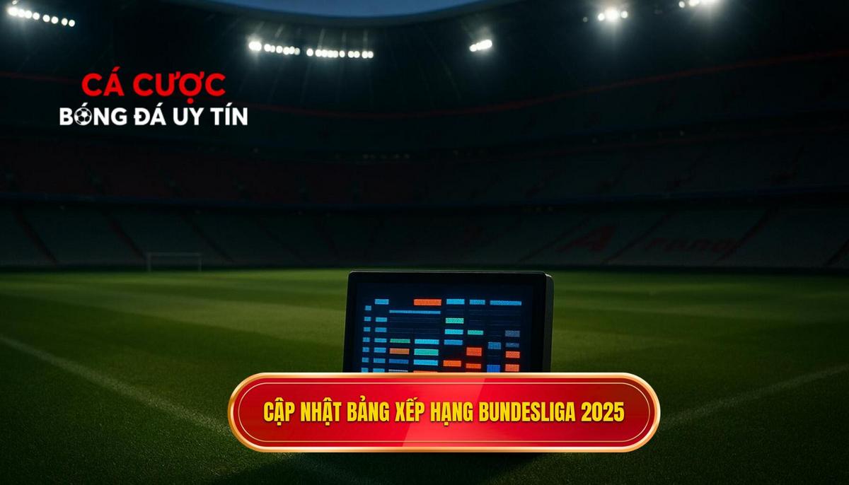 Cập Nhật Tình Hình Mới Nhất Trên Bảng Xếp Hạng Bundesliga 2025