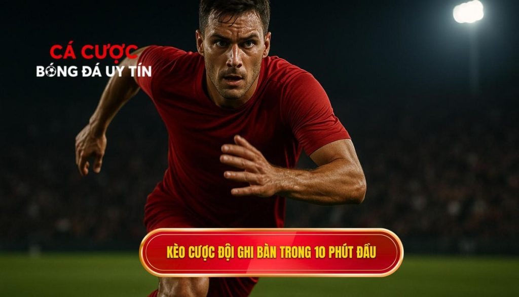 Kèo cược đội ghi bàn trong 10 phút đầu