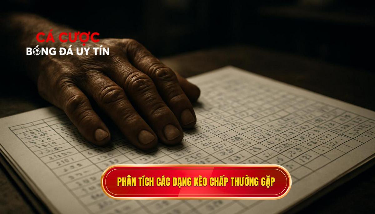 Phân tích các dạng Kèo chấp (handicap) thường gặp và cách tính
