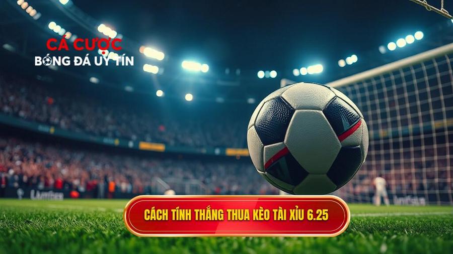 Cách tính thắng thua kèo tài xỉu 6.25