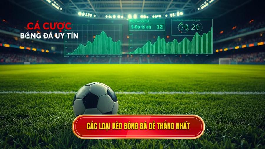 Các loại kèo bóng đá dễ thắng phổ biến nhất hiện nay