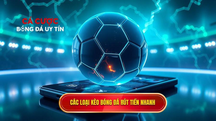 Các loại kèo bóng đá phổ biến hỗ trợ rút tiền nhanh