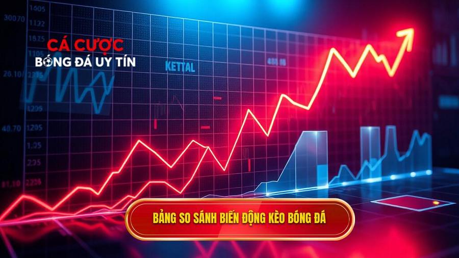 Bảng so sánh các tình huống biến động kèo thường gặp