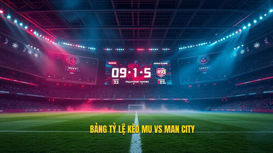 Bảng tỷ lệ kèo bóng đá MU vs Man City hôm nay tham khảo
