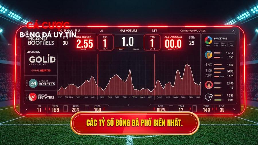 Bảng tham chiếu các tỷ số phổ biến trong bóng đá hiện đại