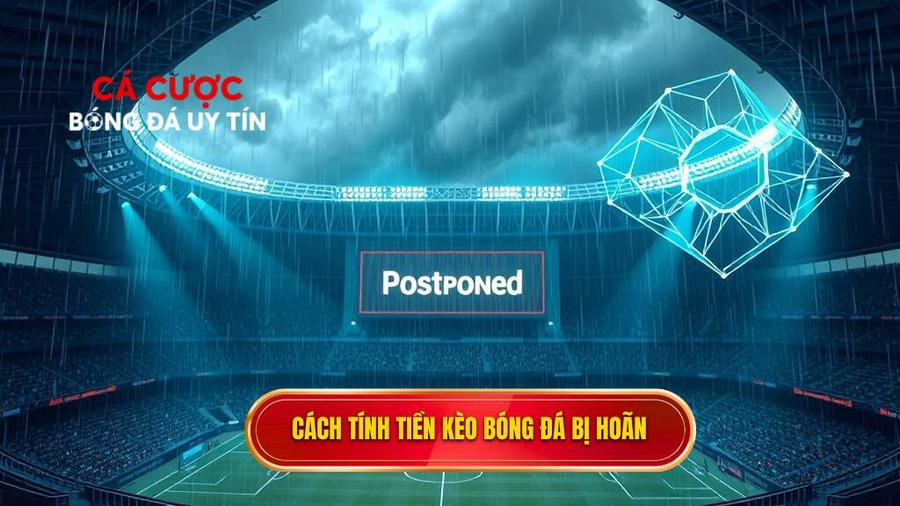 Chi tiết Cách tính tiền khi kèo bóng đá bị hoãn cho từng loại kèo
